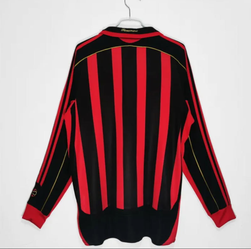 AC Milan 2006-2007 Home Short-Sleeve Retro Jersey [Free Shipping]