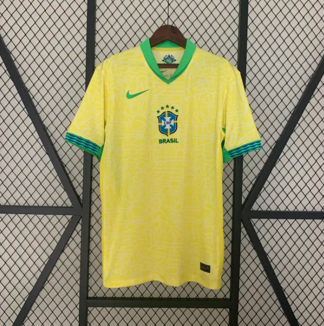 Brazil Copa America 2024 Home Kit