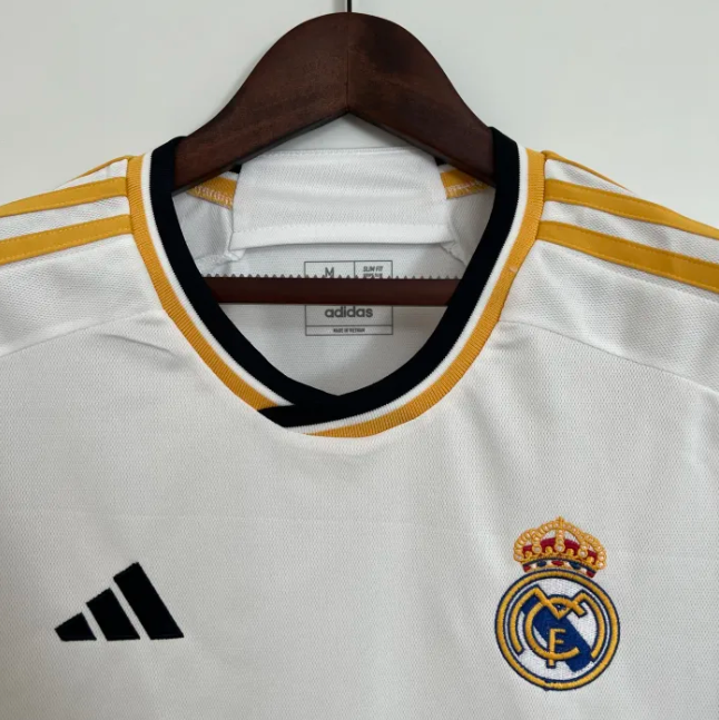 Mens Adidas Real Madrid 23/24 Home Jersey - White