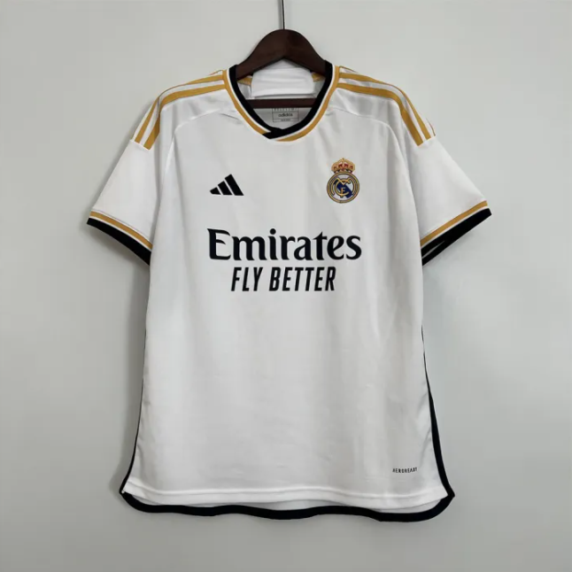 Adidas Real Madrid Away Jersey 23/24 Legend Ink/Yellow / S